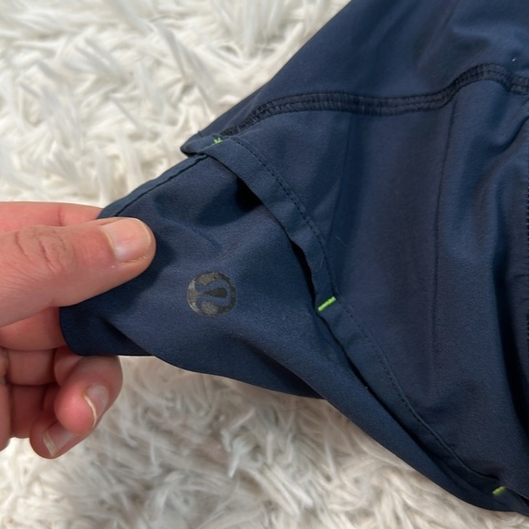 Lululemon Run: Speed Short *4-way Stretch Inkwell / Space Dye Twist Lullaby - Picture 6 of 7